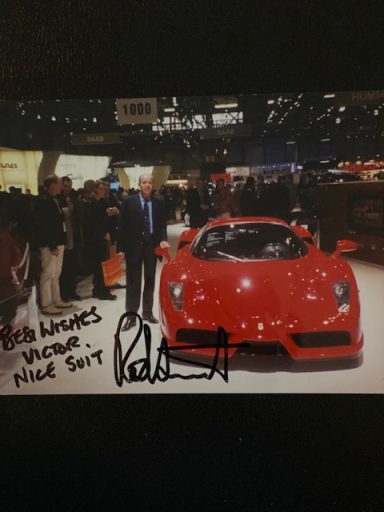 ROD STEWART AUTOGRAPH FERRARI ROD STEWART AUTOGRAPH FERRARI