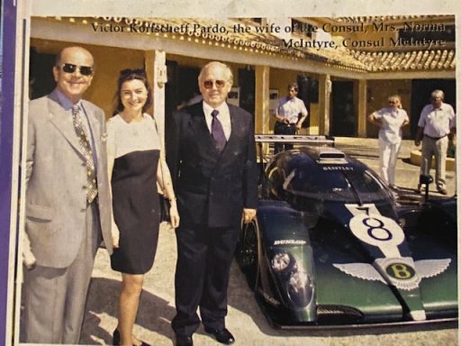 British Consul in Málaga Mr. Bruce McIntyre (2001) Bentley Marbella at Urb. La Zagaleta (2001)